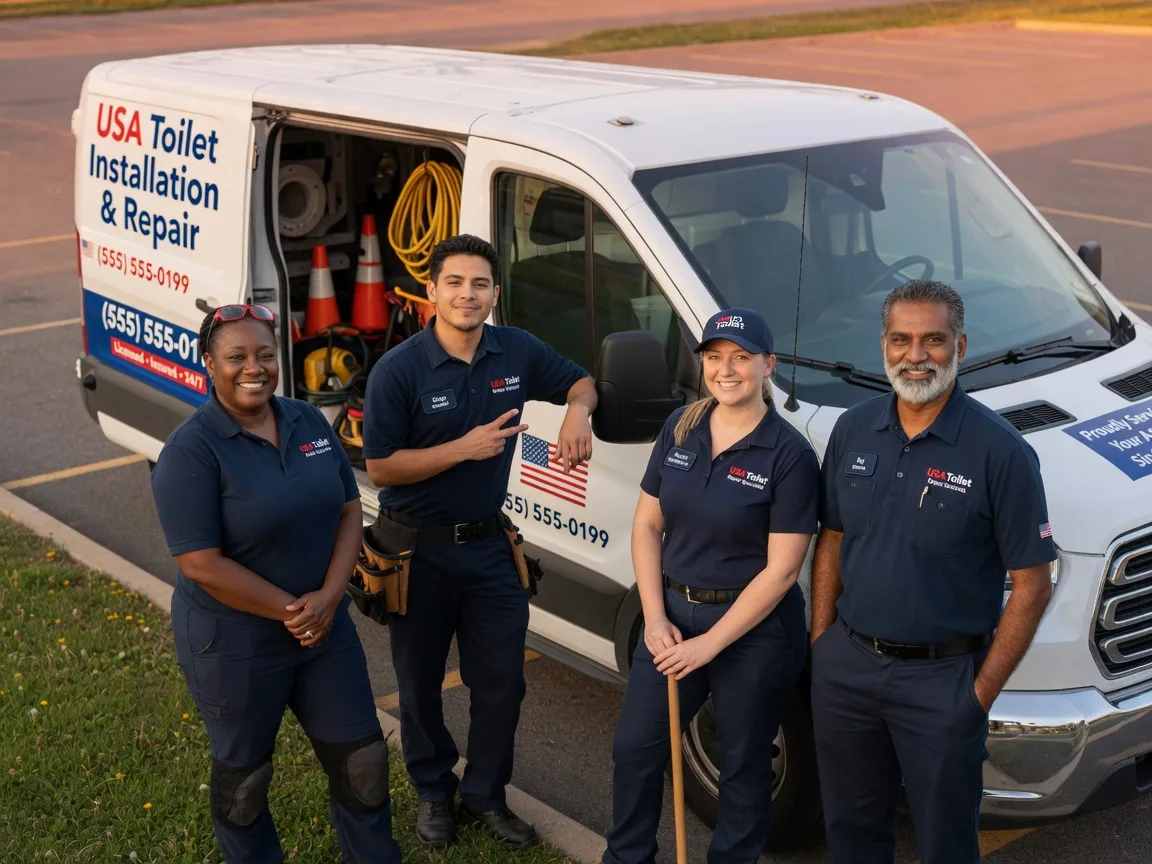 Toilet Installation company in Chambersburg, IL